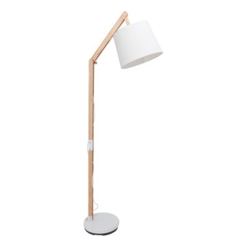 Brilliant - Bordslampa CARLYN 1xE27/60W/230V beige/vit