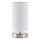 Brilliant - Bordslampa CLARIE 1xE14/40W/230V matt krom/vit