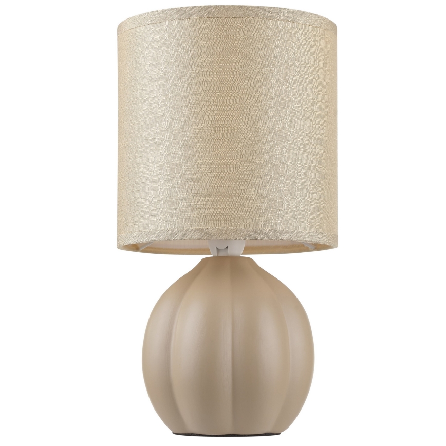 Brilliant - Bordslampa DUNE 1xE14/20W/230V beige