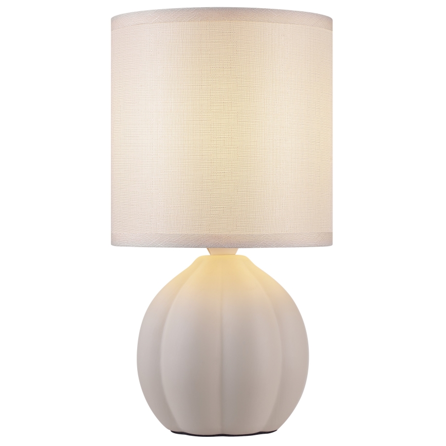 Brilliant - Bordslampa DUNE 1xE14/20W/230V vit