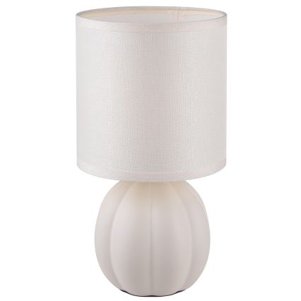 Brilliant - Bordslampa DUNE 1xE14/20W/230V vit