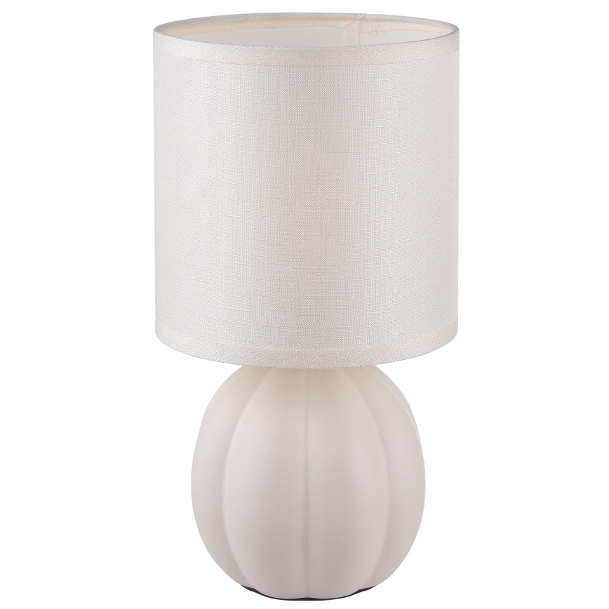 Brilliant - Bordslampa DUNE 1xE14/20W/230V vit