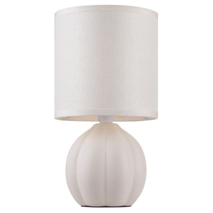 Brilliant - Bordslampa DUNE 1xE14/20W/230V vit