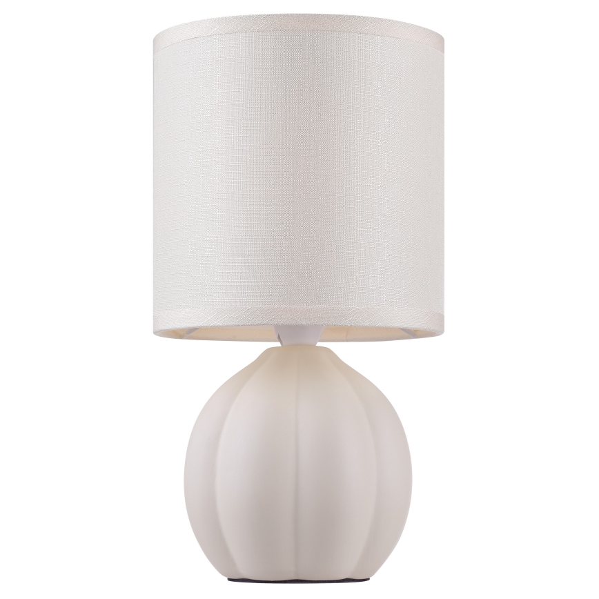 Brilliant - Bordslampa DUNE 1xE14/20W/230V vit