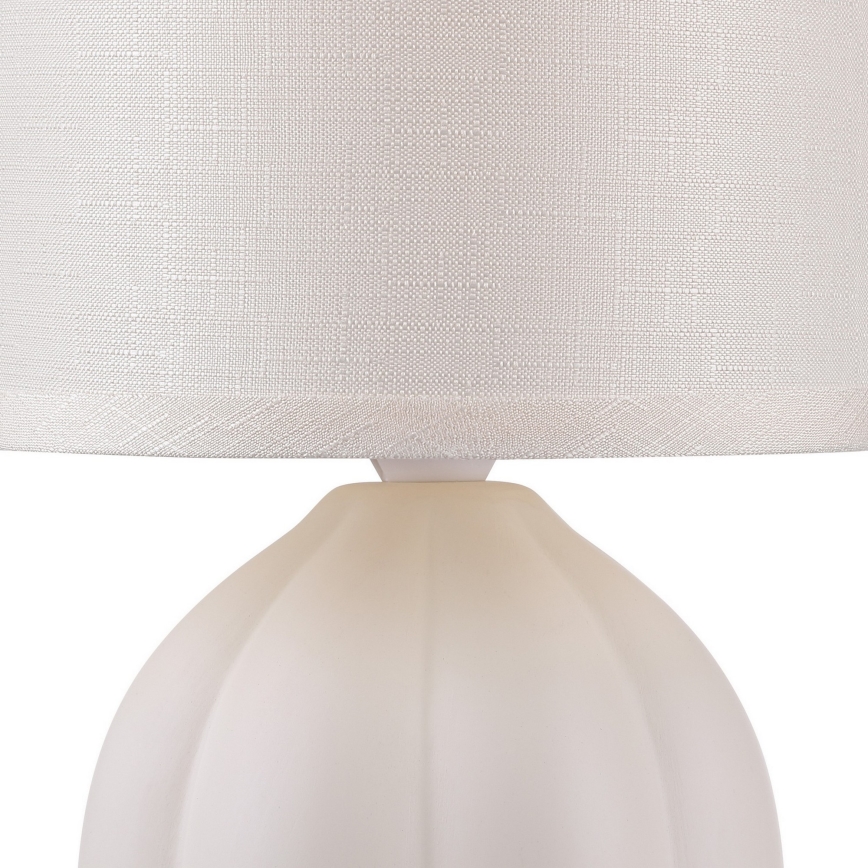 Brilliant - Bordslampa DUNE 1xE14/20W/230V vit