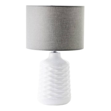Brilliant - Bordslampa ILYSA 1xE14/40W/230V vit/grå