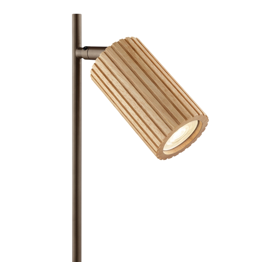Brilliant - Bordslampa LAKEWOOD 1xGU10/10W/230V brun