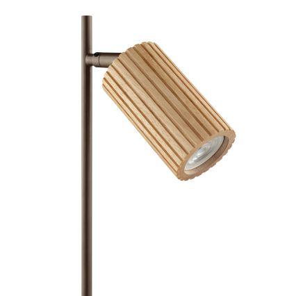 Brilliant - Bordslampa LAKEWOOD 1xGU10/10W/230V brun