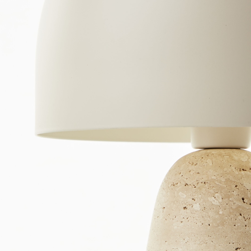 Brilliant - Bordslampa NALAM 1xE14/40W/230V beige