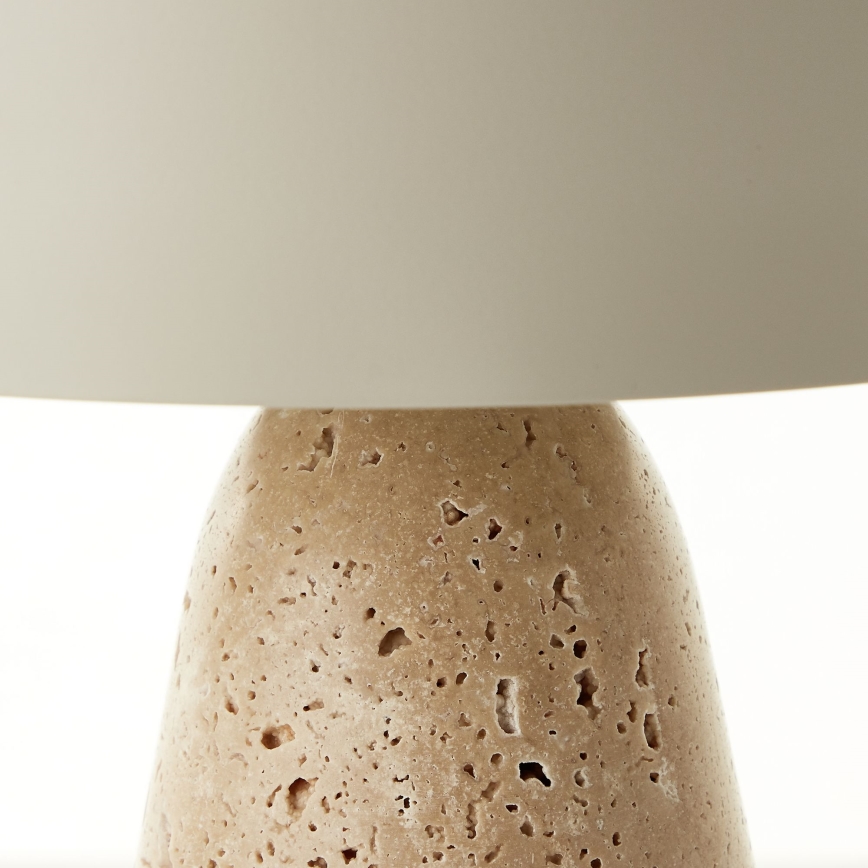 Brilliant - Bordslampa NALAM 1xE14/40W/230V beige