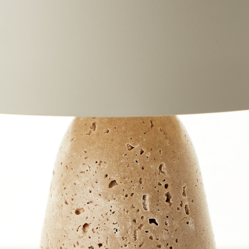 Brilliant - Bordslampa NALAM 1xE14/40W/230V beige