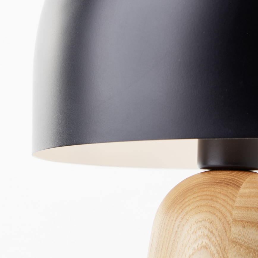 Brilliant - Bordslampa NALAM 1xE14/40W/230V svart/ask