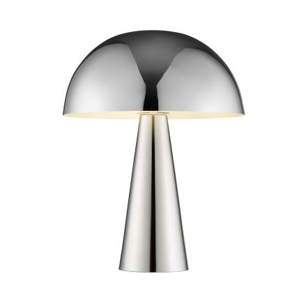 Brilliant - Bordslampa SIGRUN 1xE14/28W/230V skinande krom