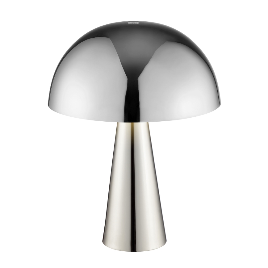 Brilliant - Bordslampa SIGRUN 1xE14/28W/230V skinande krom