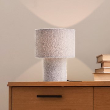 Brilliant - Bordslampa TEDDY 1xE27/20W/230V grå