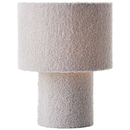 Brilliant - Bordslampa TEDDY 1xE27/20W/230V grå