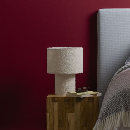 Brilliant - Bordslampa TEDDY 1xE27/25W/230V grädde