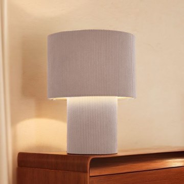 Brilliant - Bordslampa TONY 1xE27/20W/230V beige