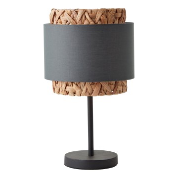 Brilliant - Bordslampa WATERLILLY 1xE27/60W/230V grå