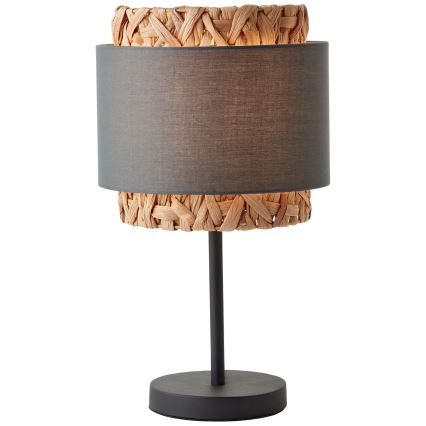 Brilliant - Bordslampa WATERLILLY 1xE27/60W/230V grå