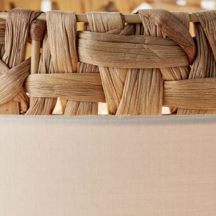 Brilliant - Bordslampa WATERLILLY 1xE27/60W/230V grädde