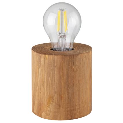 Brilliant - Bordslampa WOODRA 1xE27/20W/230V furu