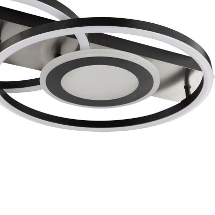 Brilliant - Dimbar LED-takarmatur MAUREEN LED/27W/230V svart