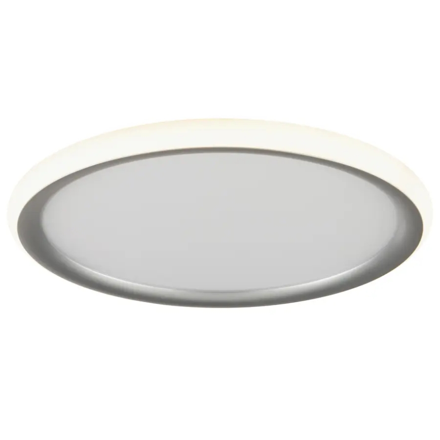 Brilliant - LED Dimbar taklampa CARLOZ LED/16W/230V Ø 30 cm vit/grå