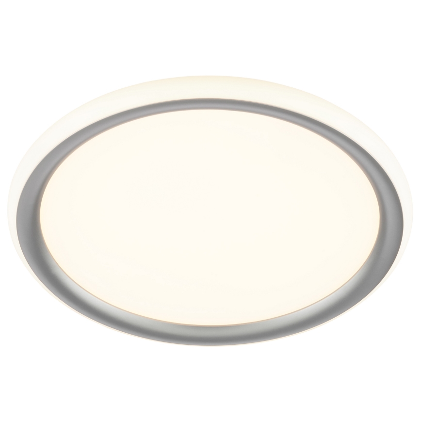 Brilliant - LED Dimbar taklampa CARLOZ LED/16W/230V Ø 30 cm vit/grå