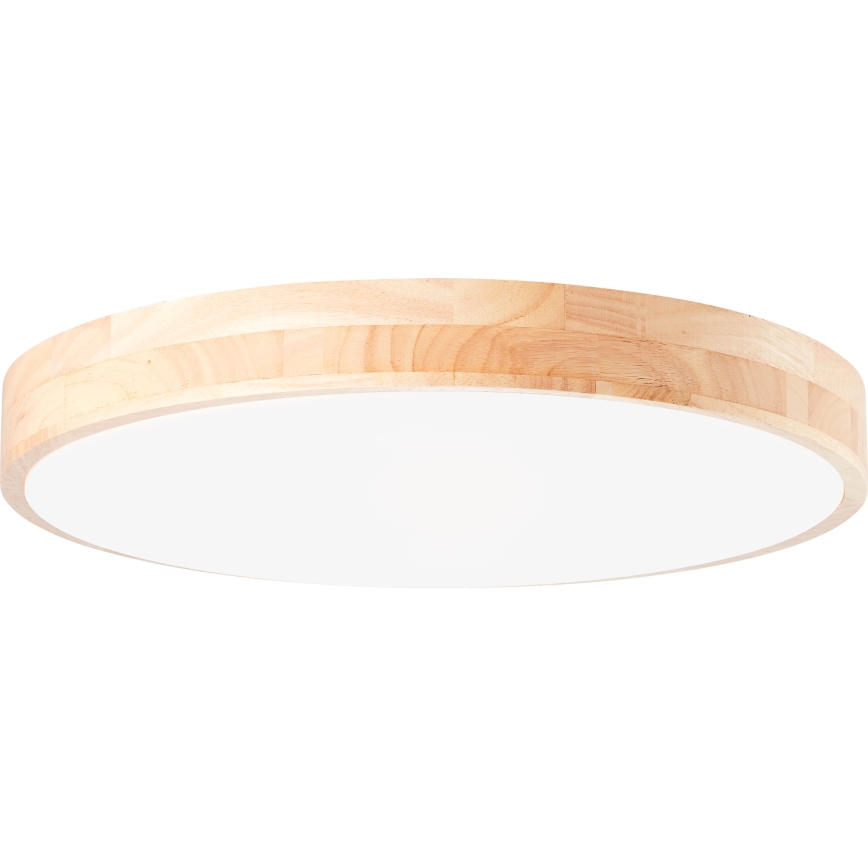 Brilliant - Dimbar LED-taklampa SLIMLINE LED/60W/230V 3000–6500K Ø 45 cm gummiträ + fjärrkontroll