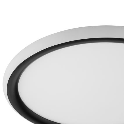 Brilliant - dimbar LED-taklampa CARLOZ LED/16W/230V Ø 30 cm vit/svart