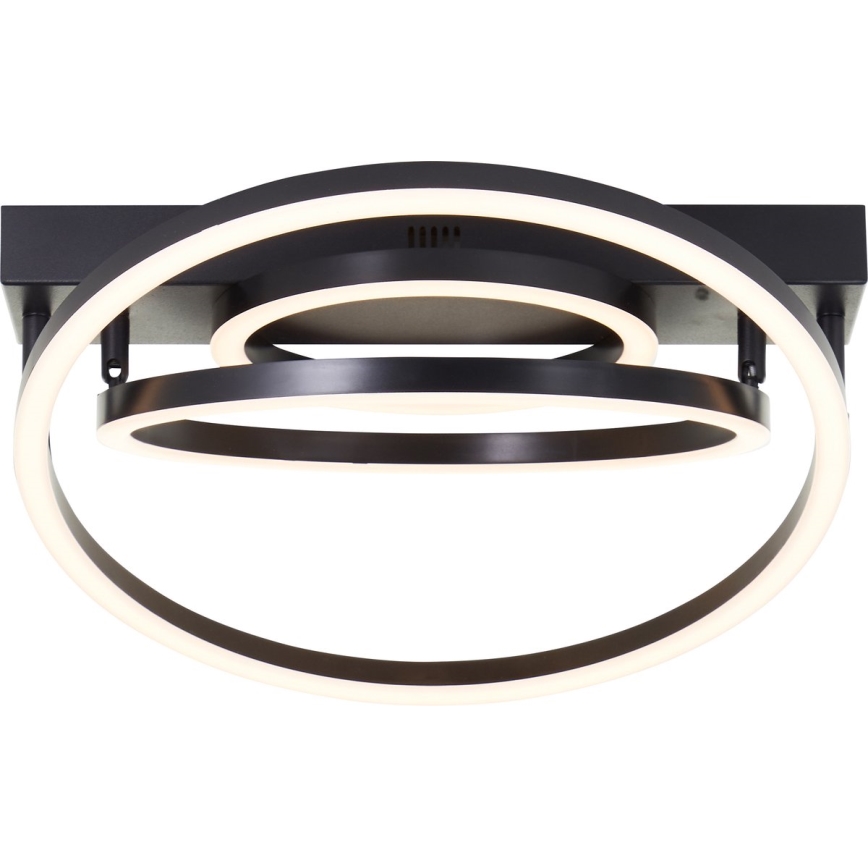 Brilliant - Dimbart LED-taklampa PEDLEY LED/36W/230V svart