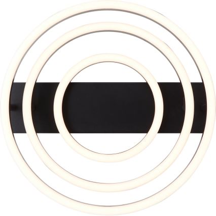 Brilliant - Dimbart LED-taklampa PEDLEY LED/36W/230V svart