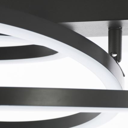 Brilliant - Dimbart LED-taklampa PEDLEY LED/36W/230V svart