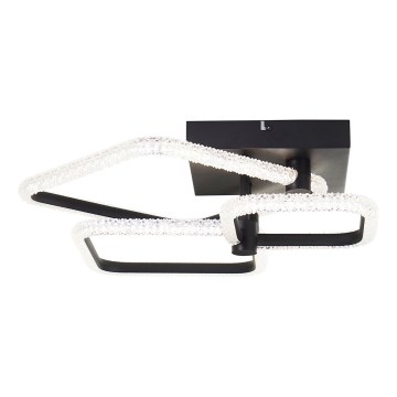 Brilliant - Dimbbar LED-taklampa AYDIN LED/30W/230V 3000-6500K svart + fjärrkontroll