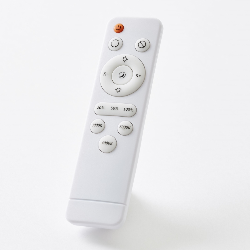 Brilliant - Dimbar LED-taklampa SLIMLINE LED/60W/230V 3000-6500K Ø 49 cm svart + fjärrkontroll