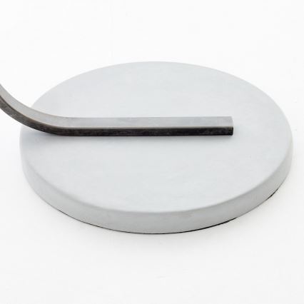 Brilliant - Golvlampa BROK 1xE27/60W/230V taupe