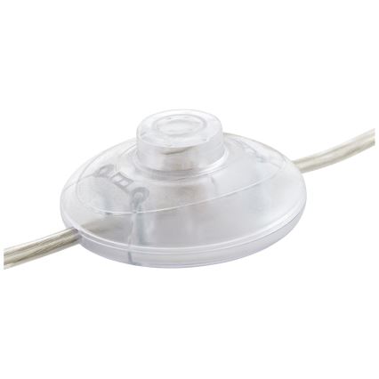 Brilliant - Golvlampa CLARIE 1xE27/60W/230V matt krom/vit