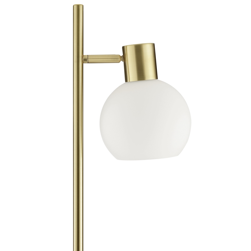 Brilliant - Golvlampa CONY 1xE14/20W/230V mässing
