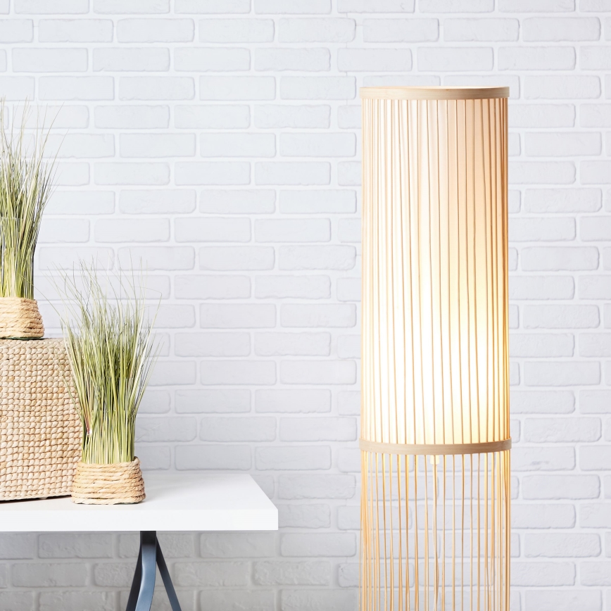 Brilliant - Golvlampa NORI 1xE27/40W/230V bambu