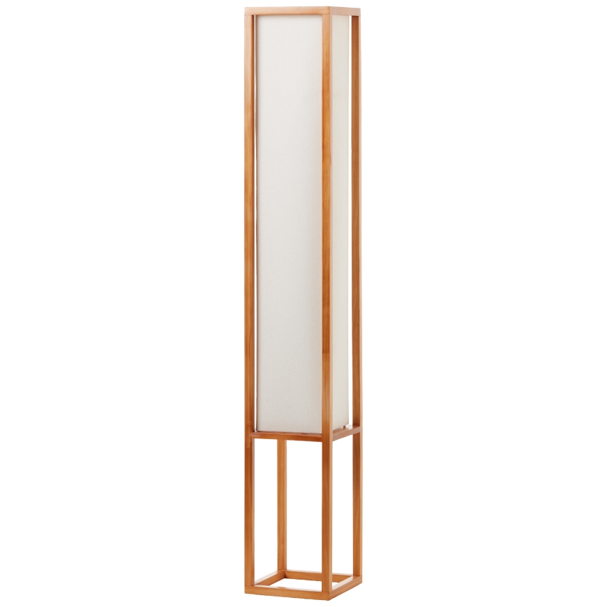 Brilliant - Golvlampa SEASIDE 2xE27/40W/230V vit/brun