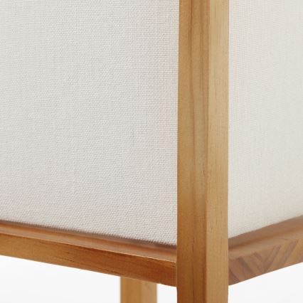 Brilliant - Golvlampa SEASIDE 2xE27/40W/230V vit/brun