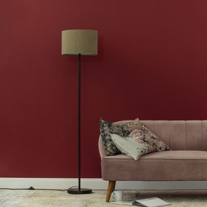 Brilliant - Golvlampa TONY 1xE27/20W/230V brun