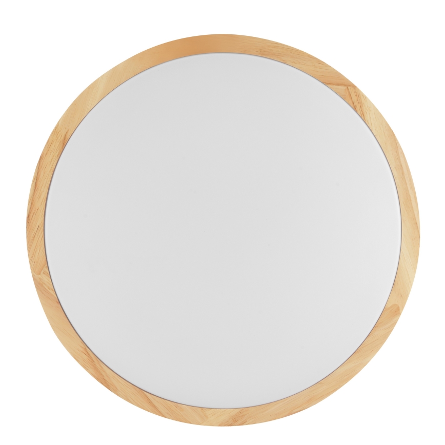 Brilliant - LED-badrumsplafond MOREEN LED/18W/230V 2700/4000/6500K Ø 34 cm IP44 gummiträ