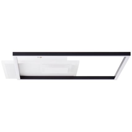 Brilliant - LED Dimbar taklampa IORGO LED/40W/230V 3000K 43,5x43,5 cm vit/svart