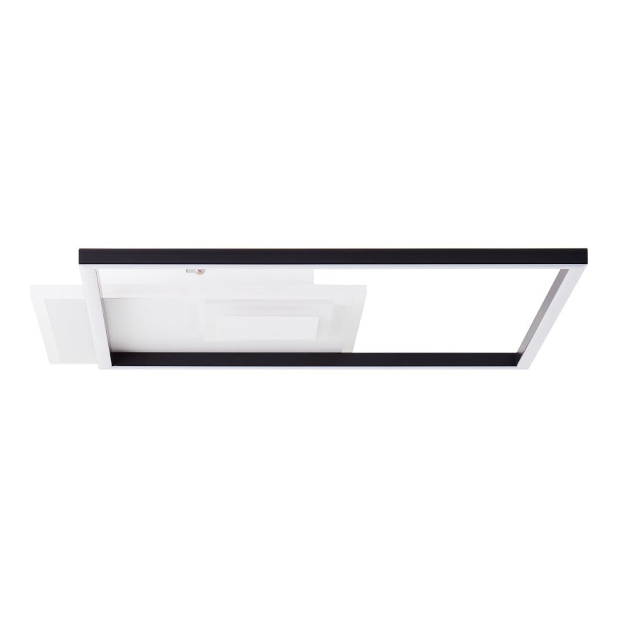Brilliant - LED Dimbar taklampa IORGO LED/40W/230V 3000K 43,5x43,5 cm vit/svart