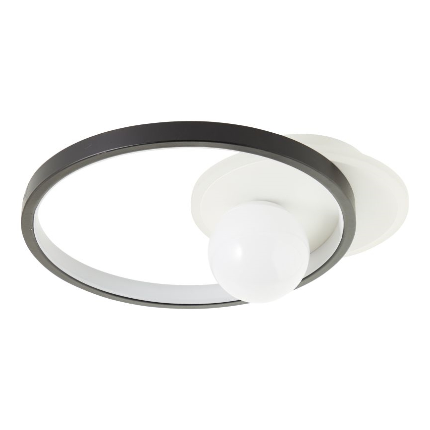 Brilliant - LED Dimbar taklampa ATLANTA LED/24W/230V svart/vit