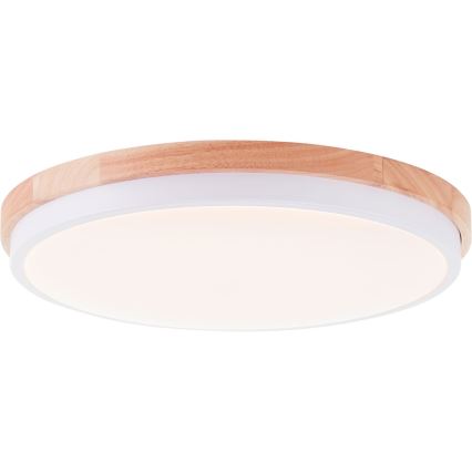 Brilliant - LED Dimbar taklampa BAARLO LED/24W/230V diameter 35 cm vit/gummifikon