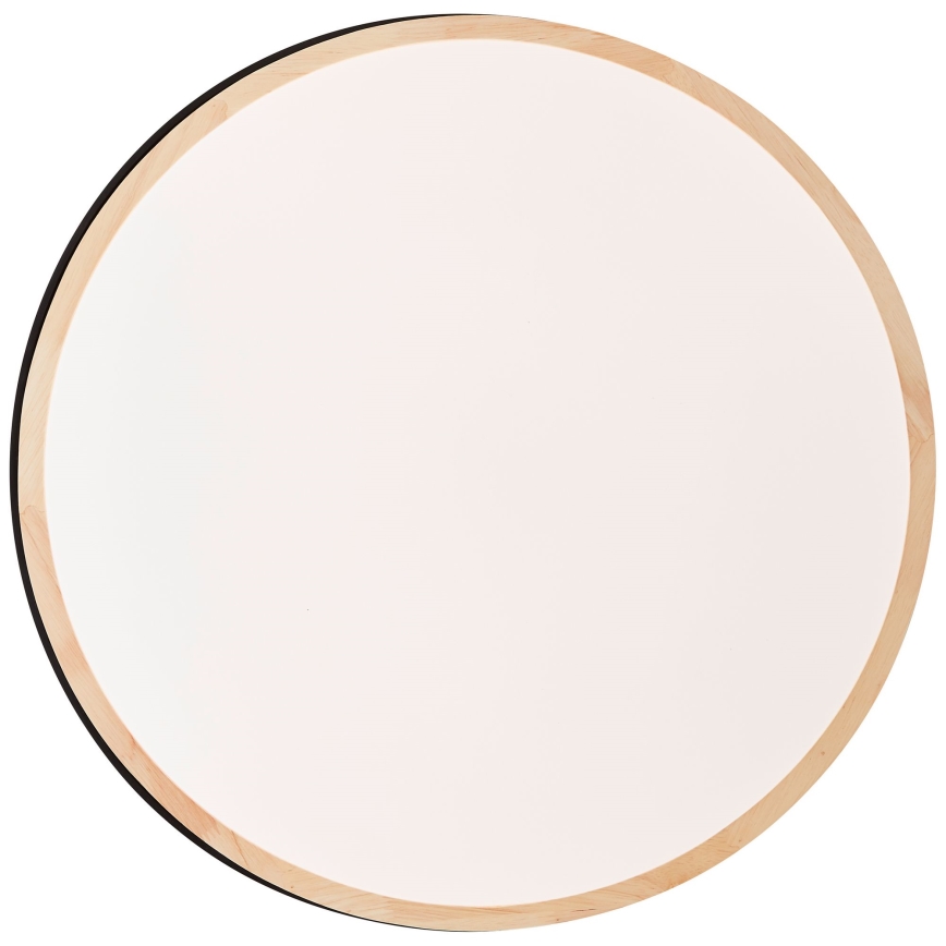 Brilliant - LED Dimbar taklampa BAARLO LED/36W/230V 3000-6500K diameter 50 cm svart/gummifikon + fjärrkontroll