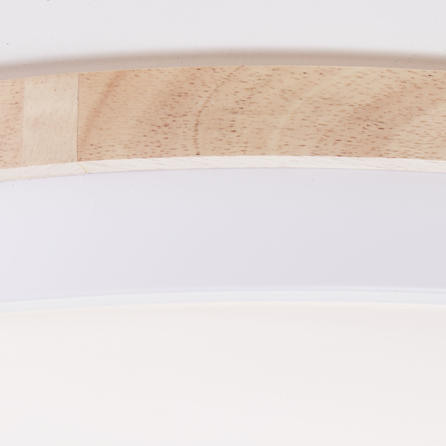 Brilliant - LED Dimbar taklampa BAARLO LED/36W/230V 3000-6500K diameter 50 cm vit/gummifikon + fjärrkontroll